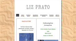 Desktop Screenshot of lizprato.com